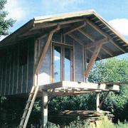 The boathouse in Pentney Lakes was built without prior planning permission