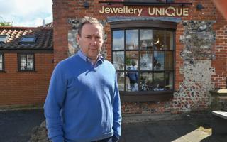 Vaughan Parker owns Jewellery Unique in Swaffham