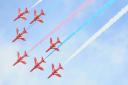 Make sure to have your eyes to the skies this week to spot the Red Arrows in Norfolk.