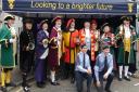 The town criers descended on Watton as part of the town's first town crier competition