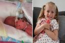 Demi Thanopoulou, who was born weighing less than a pound, turns five this month