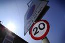 New 20mph / 20 MPH / 20 miles per hour speed limits introduced on several roads in Norwich. Speed gun /speeding sign
PHOTO: ANTONY KELLY
COPY:david bale
FOR:EN NEWS
© ARCHANT NORFOLK 2009 (01603 772434)