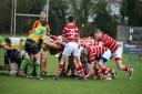 Scrum action from Thetford's win over Crusaders. Picture: Paula Groombridge.