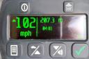 A teenage driver was caught doing 102mph on the A47