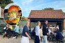 The Rose and Crown in Harpley has launched a street food hut Picture: AWPR