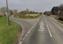 A motorcyclist has been banned from driving for two years and fined £1,000.