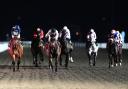 Constitution Hill in winning action at Kempton (John Walton/PA)