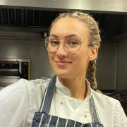 Tiffany Long, head chef at The White Hart in Ashill.