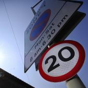 New 20mph / 20 MPH / 20 miles per hour speed limits introduced on several roads in Norwich. Speed gun /speeding sign
PHOTO: ANTONY KELLY
COPY:david bale
FOR:EN NEWS
© ARCHANT NORFOLK 2009 (01603 772434)