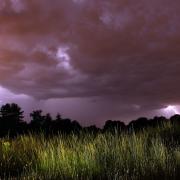 A weather warning is in place for thunderstorms in Norfolk and Suffolk.