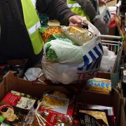 Foodbanks are facing unprecedented demand, and need businesses and residents to donate as much as they can to get through this difficult time. Picture: David Jones/PA Wire