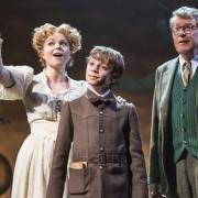 Gemma Sutton, William Thompson and Michael Crawford in The Go-Between. Photo: Johan Persson