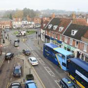 Advice on staying safe during nights out has been issued to revellers in Breckland. Pictured is Dereham town centre