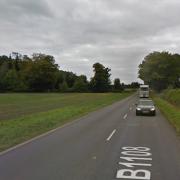A person was injured in a crash in Little Cressingfield, near Watton