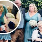 Staff at Meadow House care home  in Swaffham helped get Susan Barrett to her daughter, Diana Bowie\'s, wedding