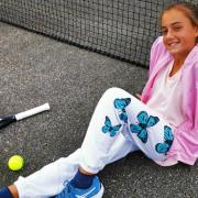 Amelia Bednarska, from Watton, is the top-ranked girls tennis player in Norfolk at under-12 level