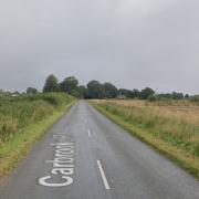 The woman crashed into a tree on the B1077 near Carbrooke
