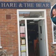 Sue Buckland has relocated her craft shop Hare and the Bear to a larger premises in Swaffham