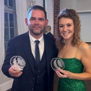 Alex Horne (Filly & Foal Event Bar Hire) and Rachael Bull (Rachael Bull Design), both based in Wymondham, won at The Wedding Industry Awards 2024