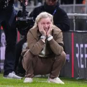 Robbie Savage on the touchline for Forest Green (Bradley Collyer/PA)