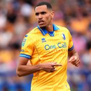 Jonathan Russell scored twice for Mansfield (Nick Potts/PA)