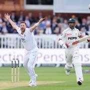 Ollie Robinson took four wickets in each innings (Ben Whitley/PA)