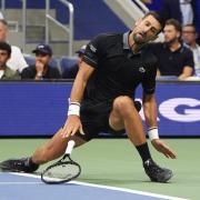 Novak Djokovic struggled physically in a gruelling defeat (Frank Franklin II/AP)