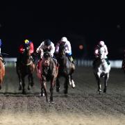 Constitution Hill in winning action at Kempton (John Walton/PA)