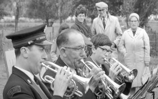 Watton brass band at Heacham fete pic taken 18th august 1967 m5830-20 pic to be used in lets talk sept 2017